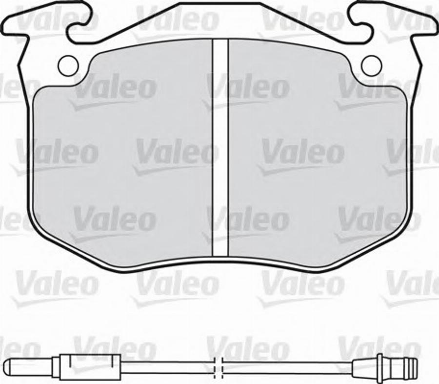 Valeo 540307 - Komplet Pločica, disk-kočnica www.molydon.hr