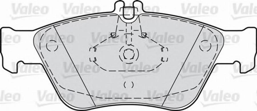 Valeo 540799 - Komplet Pločica, disk-kočnica www.molydon.hr