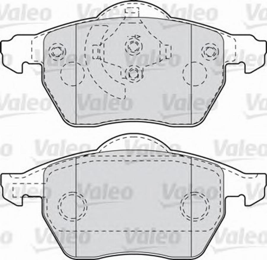 Valeo 540797 - Komplet Pločica, disk-kočnica www.molydon.hr