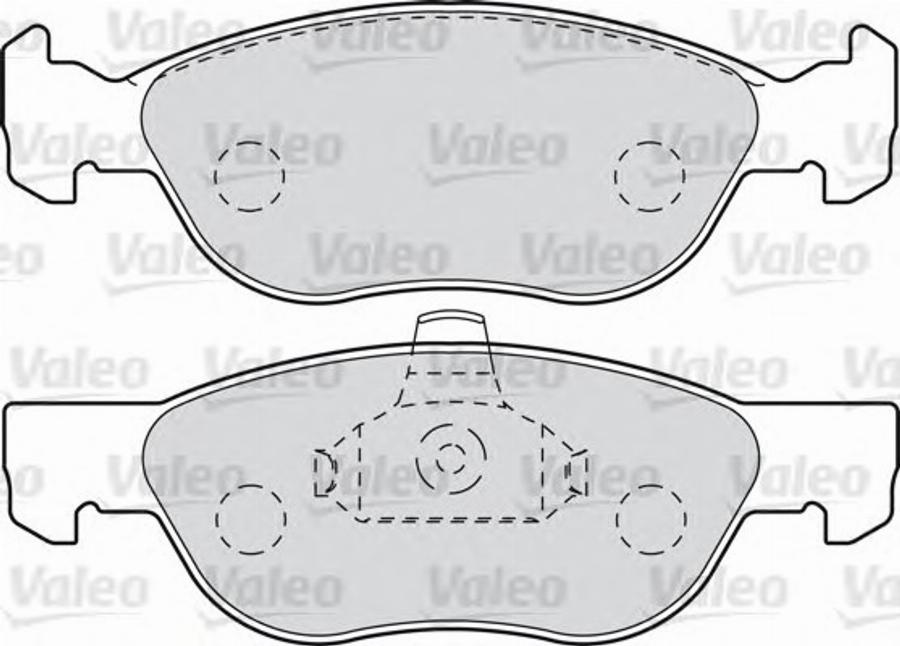 Valeo 540750 - Komplet Pločica, disk-kočnica www.molydon.hr