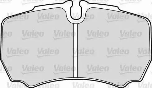 Valeo 541705 - Komplet Pločica, disk-kočnica www.molydon.hr