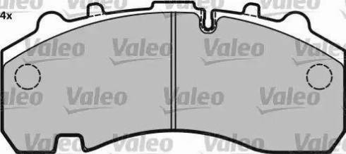 Valeo 541719 - Komplet Pločica, disk-kočnica www.molydon.hr