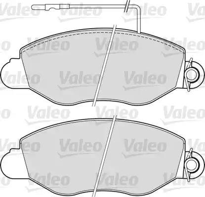 Valeo 541733 - Komplet Pločica, disk-kočnica www.molydon.hr