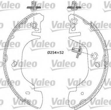 Valeo 554584 - Komplet kočnica, bubanj kočnice www.molydon.hr