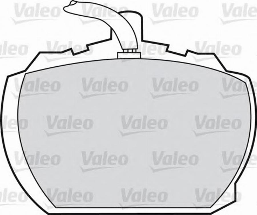 Valeo 551500 - Komplet Pločica, disk-kočnica www.molydon.hr