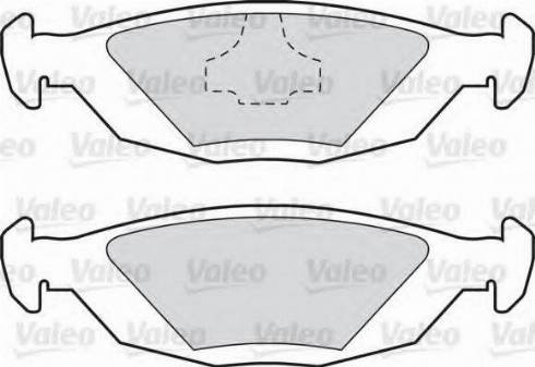 Valeo 551698 - Komplet Pločica, disk-kočnica www.molydon.hr