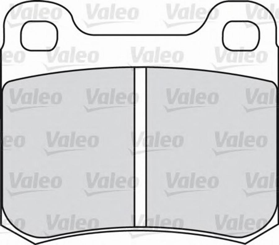 Valeo 551645 - Komplet Pločica, disk-kočnica www.molydon.hr