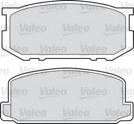 Valeo 551664 - Komplet Pločica, disk-kočnica www.molydon.hr