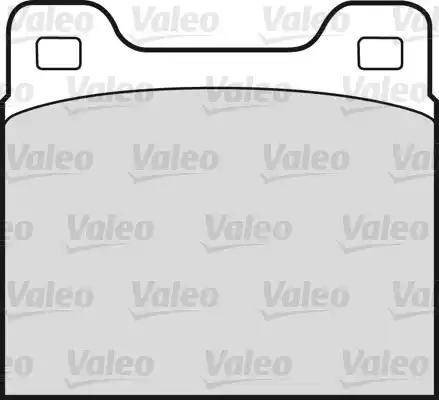 Valeo 551603 - Komplet Pločica, disk-kočnica www.molydon.hr