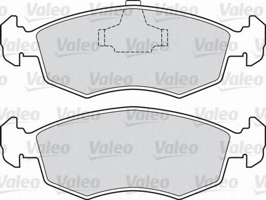 Valeo 551038 - Komplet Pločica, disk-kočnica www.molydon.hr