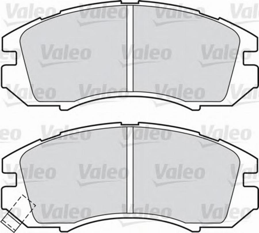 Valeo 551753 - Komplet Pločica, disk-kočnica www.molydon.hr