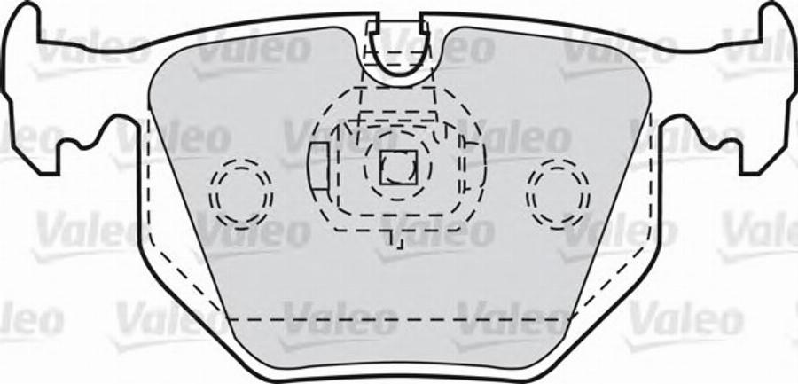 Valeo 551752 - Komplet Pločica, disk-kočnica www.molydon.hr