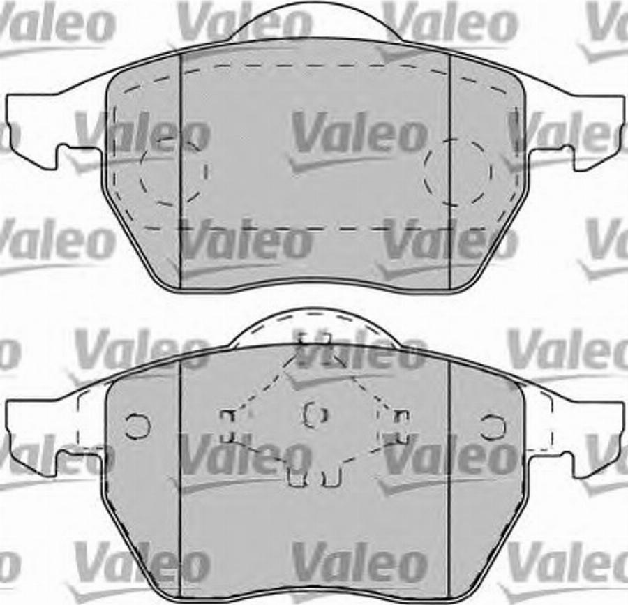 Valeo 551769 - Komplet Pločica, disk-kočnica www.molydon.hr