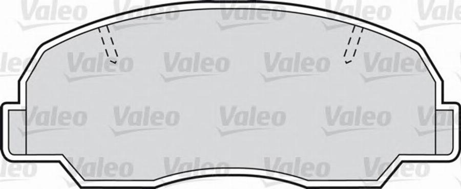 Valeo 551716 - Komplet Pločica, disk-kočnica www.molydon.hr