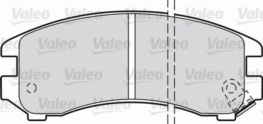 Valeo 551734 - Komplet Pločica, disk-kočnica www.molydon.hr