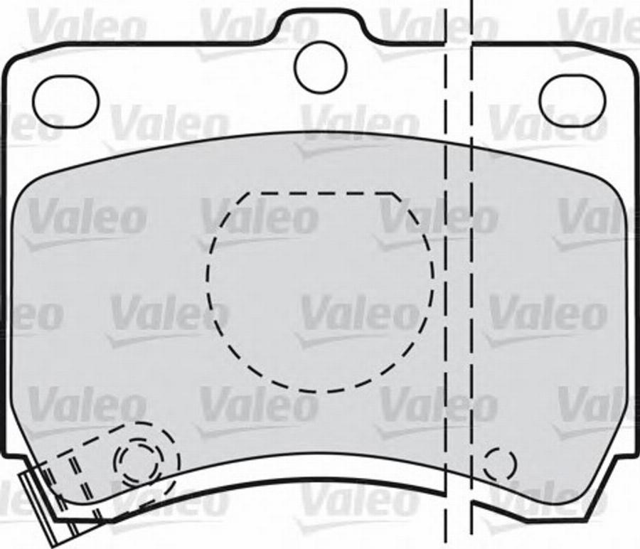 Valeo 551736 - Komplet Pločica, disk-kočnica www.molydon.hr