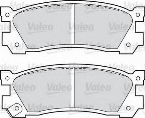 Valeo 551729 - Komplet Pločica, disk-kočnica www.molydon.hr