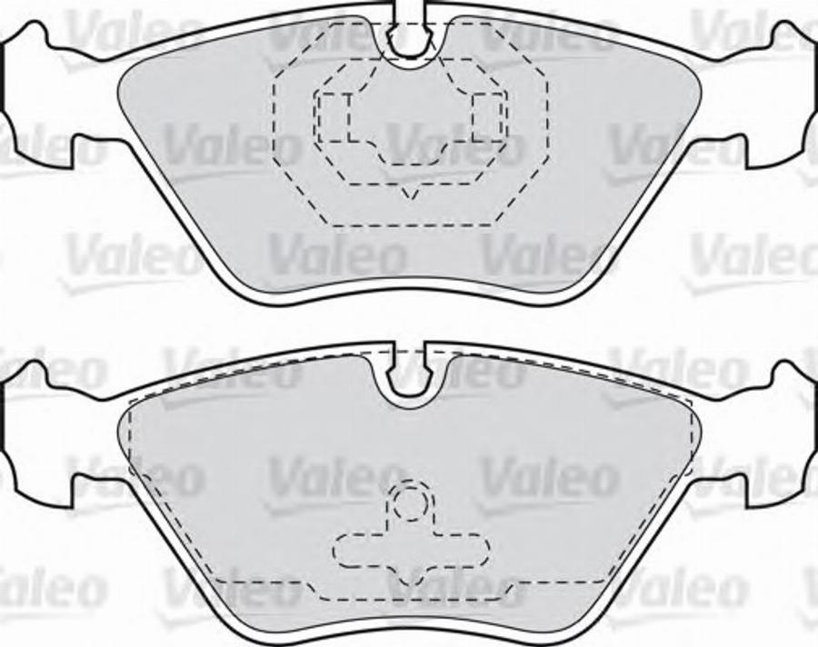 Valeo 551722 - Komplet Pločica, disk-kočnica www.molydon.hr