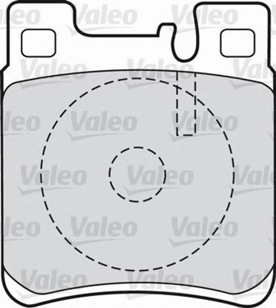 Valeo 551727 - Komplet Pločica, disk-kočnica www.molydon.hr