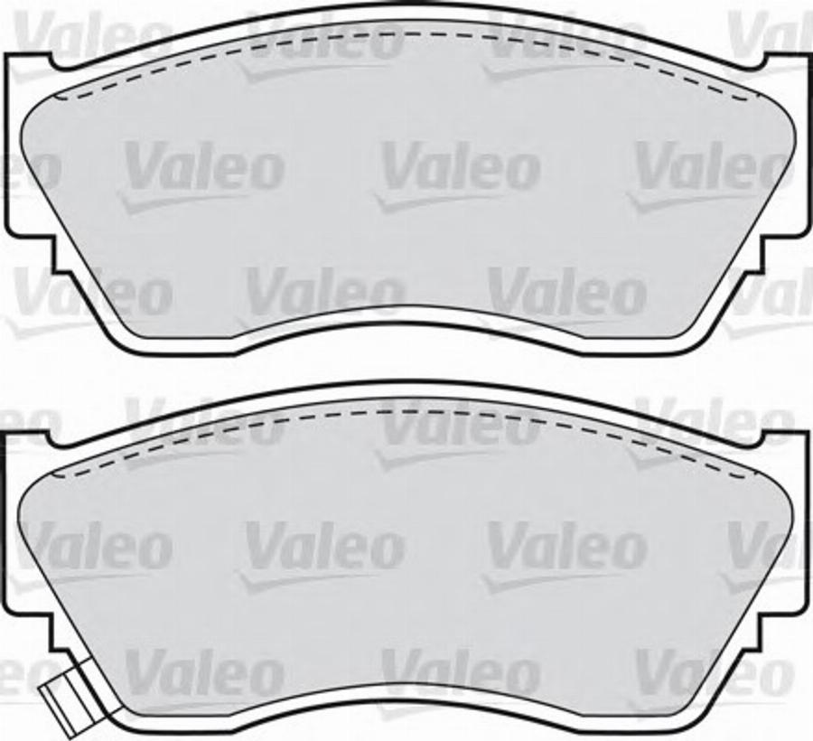 Valeo 551774 - Komplet Pločica, disk-kočnica www.molydon.hr