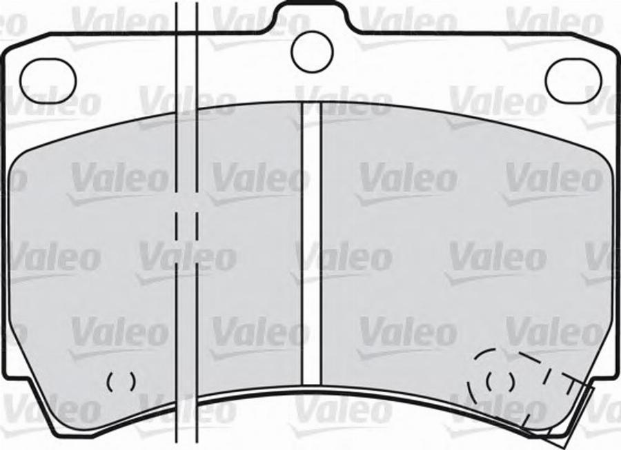 Valeo 551773 - Komplet Pločica, disk-kočnica www.molydon.hr