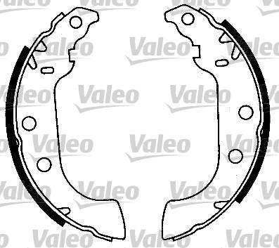 Valeo 553856 - Komplet kočnica, bubanj kočnice www.molydon.hr