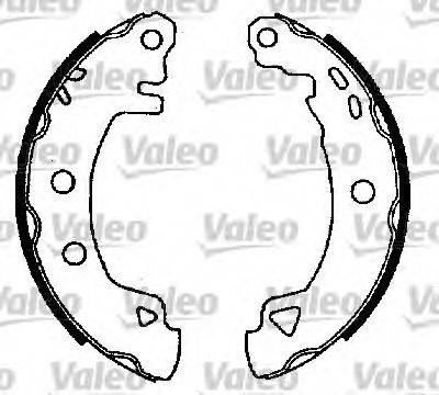 Valeo 554704 - Komplet kočnica, bubanj kočnice www.molydon.hr