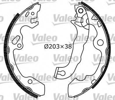 Valeo 554713 - Komplet kočnica, bubanj kočnice www.molydon.hr