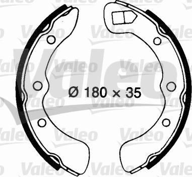 Valeo 562696 - Komplet kočnica, bubanj kočnice www.molydon.hr