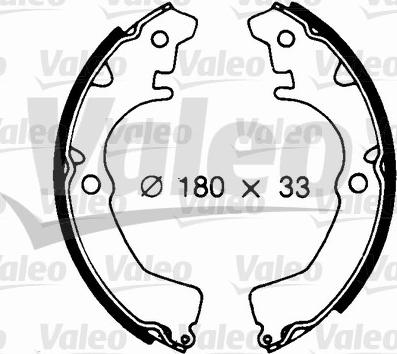 Valeo 562682 - Komplet kočnica, bubanj kočnice www.molydon.hr