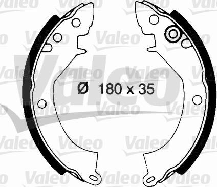 Valeo 562687 - Komplet kočnica, bubanj kočnice www.molydon.hr