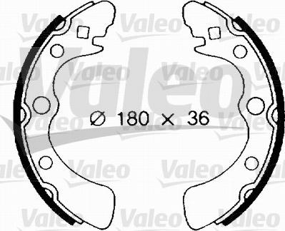 Valeo 562679 - Komplet kočnica, bubanj kočnice www.molydon.hr