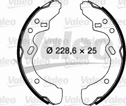 Valeo 562703 - Komplet kočnica, bubanj kočnice www.molydon.hr