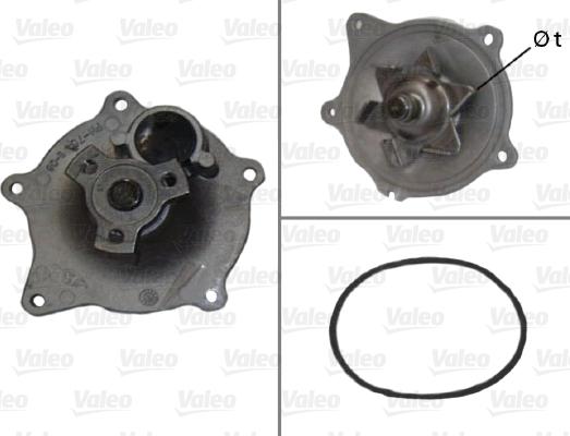 Valeo 506454 - Vodena pumpa www.molydon.hr