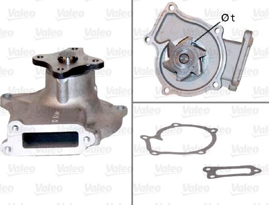 Valeo 506436 - Vodena pumpa www.molydon.hr