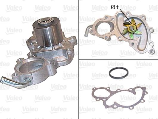 Valeo 506470 - Vodena pumpa www.molydon.hr