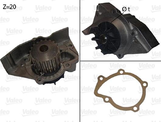 Valeo 506530 - Vodena pumpa www.molydon.hr