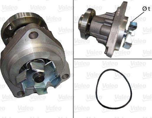 Valeo 506527 - Vodena pumpa www.molydon.hr