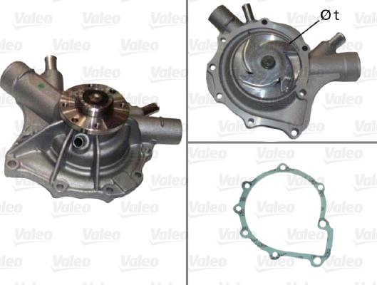 Valeo 506650 - Vodena pumpa www.molydon.hr