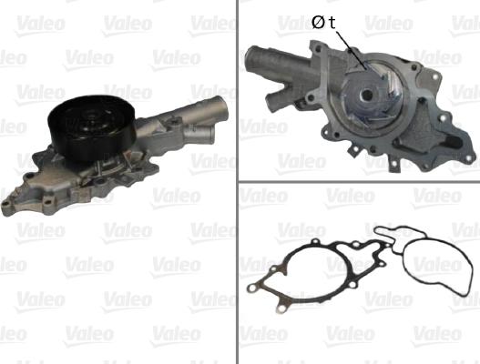 Valeo 506675 - Vodena pumpa www.molydon.hr