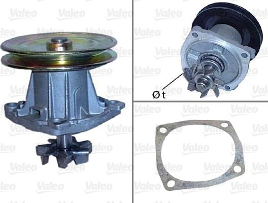 Valeo 506092 - Vodena pumpa www.molydon.hr