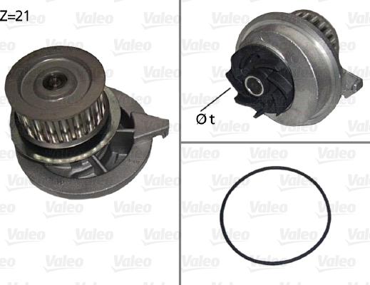 Valeo 506080 - Vodena pumpa www.molydon.hr