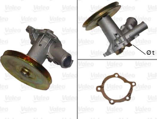 Valeo 506034 - Vodena pumpa www.molydon.hr