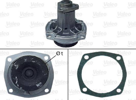 Valeo 506036 - Vodena pumpa www.molydon.hr