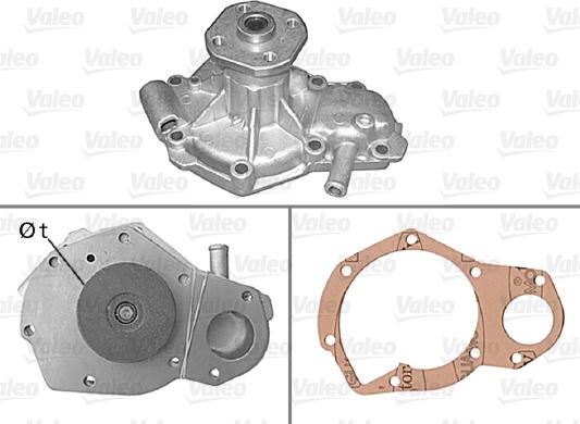 Valeo 506074 - Vodena pumpa www.molydon.hr