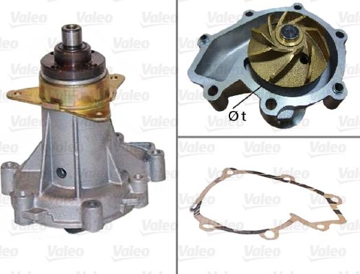 Valeo 506078 - Vodena pumpa www.molydon.hr