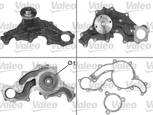 Valeo 506158 - Vodena pumpa www.molydon.hr