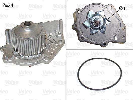 Valeo 506114 - Vodena pumpa www.molydon.hr