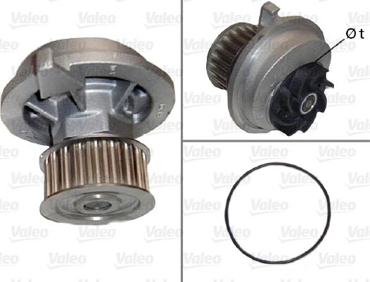 Valeo 506182 - Vodena pumpa www.molydon.hr