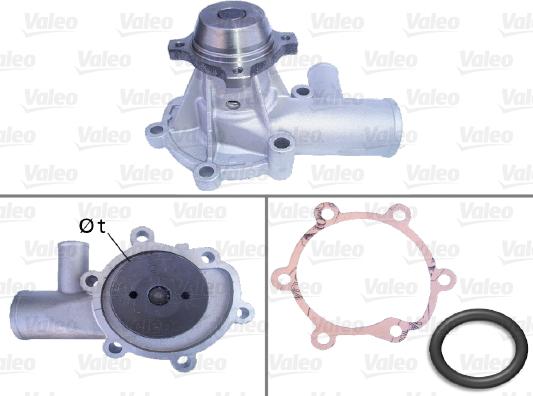 Valeo 506133 - Vodena pumpa www.molydon.hr